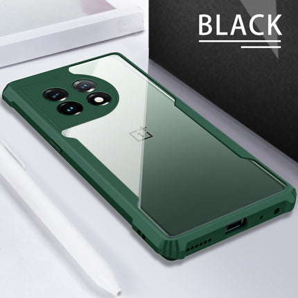 Mobizang Beetle for OnePlus 11R Back Case | [Military Grade Protection] Shock Proof Slim Hybrid Bumper Cover (Green)