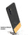 Soft Fabric & Leather Hybrid Protective Case Cover for Vivo V23E (Black ,Brown)
