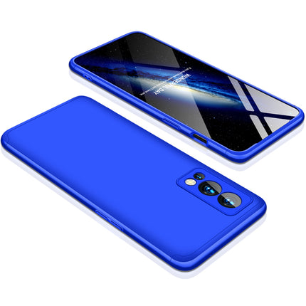 Double Dip Full 360 Protection Back Case Cover for OnePlus Nord 2 (5G) / One Plus Nord 2 (5G) (Blue)