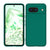 Mobizang Matte Protective Lens Flexible Back Cover for Google Pixel 8 | Slim Silicone with Soft Lining Shockproof Full Body Bumper Case (Green)