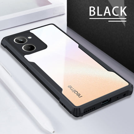 Mobizang Beetle for Realme 10 Pro Back Case | [Military Grade Protection] Shock Proof Slim Hybrid Bumper Cover (Black)