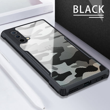 Beetle Camouflage for OnePlus Nord CE (5G) Back Case, [Military Grade Protection] Shock Proof Slim Hybrid Bumper Cover (Black)