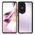 Mobizang Hawkeye Clear Back Cover for Oppo Reno 10 / Reno 10 PRO | Camera Lens Protector Shockproof Slim Clear Case Cover (Black Sides)