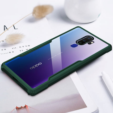 Beetle for Oppo A9 (2020) Back Case, [Military Grade Protection] Shock Proof Slim Hybrid Bumper Cover (Green)