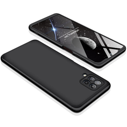 Double Dip Full 360 Protection Back Case Cover for Samsung Galaxy M32 (Black)