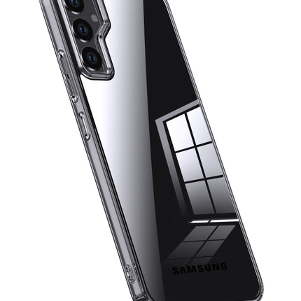 Mobizang Shield Clear Acrylic Back Shock Proof Case Cover for Samsung Galaxy A25 (5G) (Transparent)