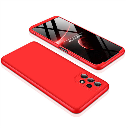 Double Dip Full 360 Protection Back Case Cover for Samsung Galaxy A32 (4G) (Red)