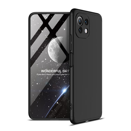Double Dip Full 360 Protection Back Case Cover for Xiaomi Mi 11 Lite (Black)