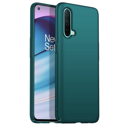 Silk Smooth Finish [Full Coverage] All Sides Protection Slim Back Case Cover for OnePlus Nord CE (5G) / One Plus Nord CE (5G) (Green)