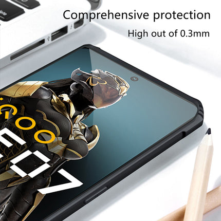 Mobizang Beetle for IQOO NEO 7 (5G) Back Case | [Military Grade Protection] Shock Proof Slim Hybrid Bumper Cover (Black)