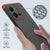Mobizang Double Dip Full 360 Protection Back Case Cover for Vivo V25 (5G) (Red , Black)