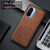 Tux Back Case for Mi 11X / Mi 11X PRO , Slim Leather Case with Soft Edge Shockproof Back Cover (Brown)