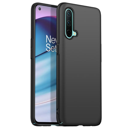 Silk Smooth Finish [Full Coverage] All Sides Protection Slim Back Case Cover for OnePlus Nord CE (5G) / One Plus Nord CE (5G) (Black)