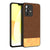 Mobizang Soft Fabric & Leather Hybrid Protective Case Cover for Vivo V23 PRO (5G) (Brown)