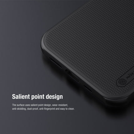 Nillkin Super Frosted Shield Hard Back Cover Case for Apple iPhone 13 Mini (5.4) (Black)