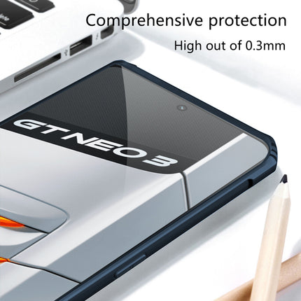 Beetle Camouflage for Realme GT Neo 3 Back Case, [Military Grade] Shockproof Slim Cover (Blue)