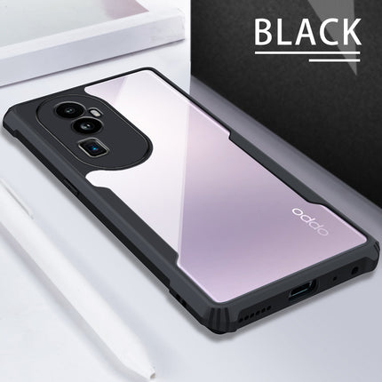 Mobizang Beetle Back Cover for Oppo Reno 10 Pro Plus | [Military Grade Protection] Shock Proof Slim Hybrid Bumper Case (Black)