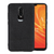 Soft Fabric Hybrid Slim Protective Case Cover for Oneplus 6 - Black - Mobizang