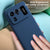 Matte Lens Protective Back Cover for Xiaomi Mi 11 Ultra , Slim Silicone with Soft Lining Shockproof Flexible Full Body Bumper Case (Blue)