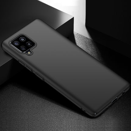 Silk Smooth Finish [Full Coverage] All Sides Protection Slim Back Cover For Samsung Galaxy M42 (5G) (Black)