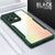 Mobizang Beetle for Oppo Reno 8 Pro (5G) Back Case, [Military Grade] Shockproof Slim Hybrid Clear Back Cover (Green)