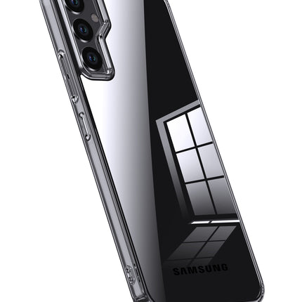 Mobizang Shield Clear Acrylic Back Shock Proof Case Cover for Samsung Galaxy A54 (Transparent)
