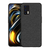 Soft Full Fabric Protective Back Case Cover for Realme X7 Max (Black)