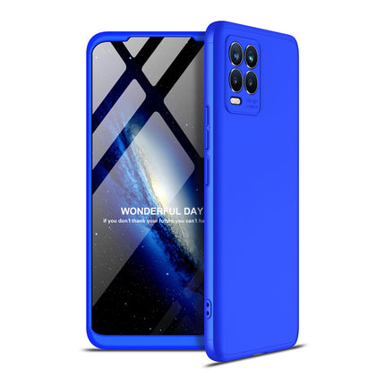 Double Dip Full 360 Protection Back Case Cover for Realme 8 (5G) (Blue)