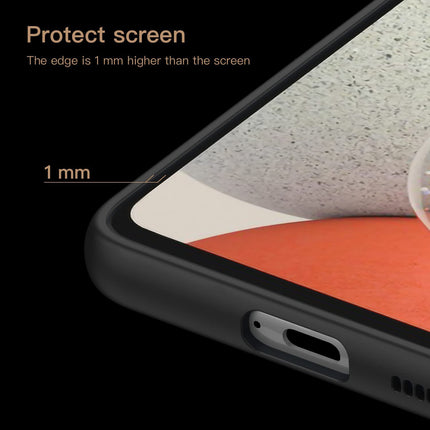Tux Back Case for Samsung Galaxy A33 (5G), Slim Leather Case With Shockproof Back Cover (Brown)