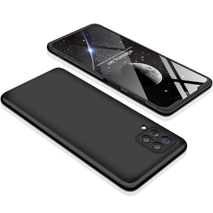 Double Dip Full 360 Protection Back Case Cover for Samsung Galaxy A22 (5G) (Black)