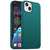 Silk Smooth Finish [Full Coverage] All Sides Protection Slim Back Case Cover for Apple iPhone 13 (6.1 inch) (Green)