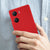 Mobizang Double Dip Full 360 Protection Back Case Cover for Vivo V29E (Red)