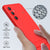 Mobizang Double Dip Full 360 Protection Back Case Cover for Samsung Galaxy A54 (Red)