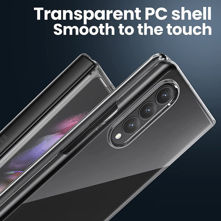 Phantom Ultra Thin Back Case for Samsung Galaxy Z Fold3 , Full Body Protection Back Cover , Transparent