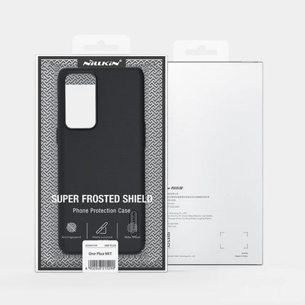 Nillkin Super Frosted Shield Hard Back Cover Case for Oneplus 9RT (Black)