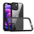 Hawkeye Clear Back Cover for Apple iPhone 13 (6.1 inch) , Camera Lens Protector Shockproof Slim Clear Case Cover (Black)