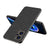 Soft Fabric Hybrid Protective Back Case Cover for Realme 9i (Black)