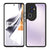 Mobizang Hawkeye Clear Back Cover for Oppo Reno 10 Pro Plus | Camera Lens Protector Shockproof Slim Clear Case Cover (Black Sides)