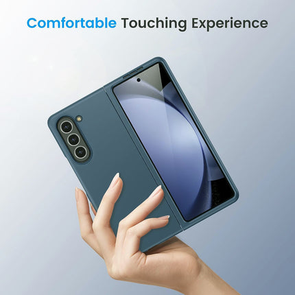 Mobizang Ultra Thin Back Case for Samsung Galaxy Z Fold 5 | Full Body Protection Hard Back Cover, Gray Green