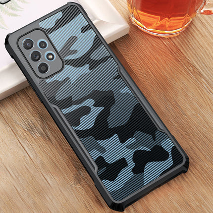 Beetle Camouflage for Samsung Galaxy A33 (5G) Back Case, [Military Grade Protection] Shock Proof Slim Hybrid Bumper Back Cover , Black
