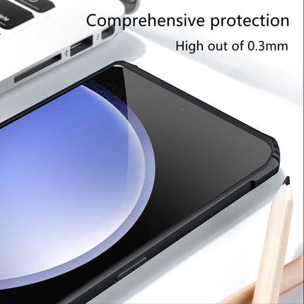 Mobizang Beetle Camouflage Back Cover for Samsung Galaxy S23 FE | [Military Grade Protection] Shock Proof Slim Hybrid Bumper Case (Black)