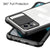 Slider Back Cover for Vivo V20 Pro , [Military Grade Protection] Shockproof Slim Clear Camera Shield Bumper Back Case (Black)