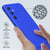 Mobizang Double Dip Full 360 Protection Back Case Cover for Samsung Galaxy A34 (Blue)