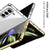 Mobizang Phantom Ultra Thin Back Case For Samsung Galaxy Z Fold 5 |Electroplated Edges Full Body Protection Back Cover (Silver)