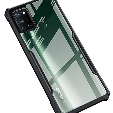 Beetle for Realme 7i / Realme C17 Back Case, [Military Grade Protection] Shock Proof Slim Hybrid Bumper Cover (Black)