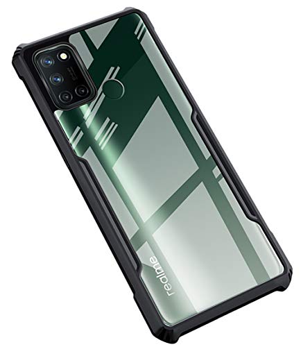 Beetle for Realme 7i / Realme C17 Back Case, [Military Grade Protection] Shock Proof Slim Hybrid Bumper Cover (Black)