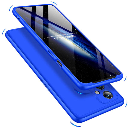 Kapa Double Dip Full 360 Protection Back Case Cover for OnePlus 9 / One Plus 9 (Blue)