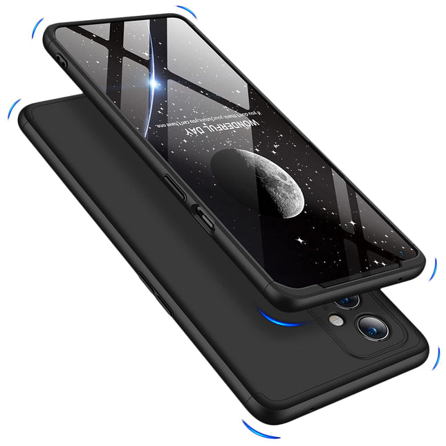 Kapa Double Dip Full 360 Protection Back Case Cover for OnePlus 9 / One Plus 9 (Blue)