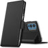 Noble Slim Flip Cover for Oneplus 9, Magnetic Card Holder Stand Leather Shockproof Flip Case (Black)