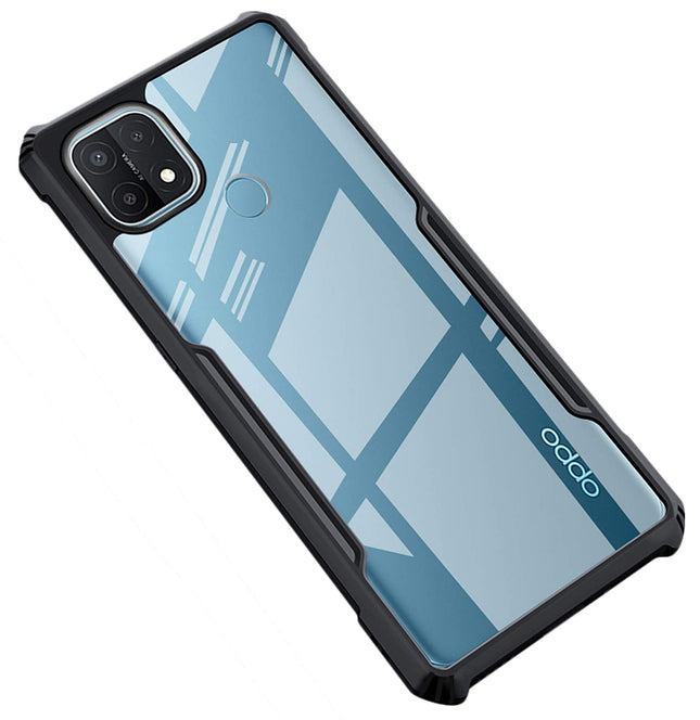 Beetle for Oppo A15 Back Case, [Military Grade Protection] Shock Proof Slim Hybrid Bumper Cover